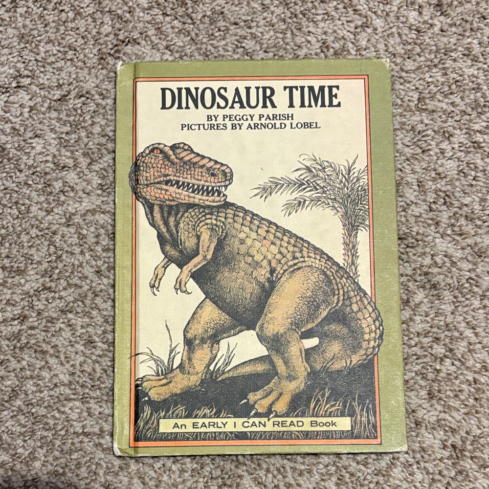 Vintage Dinosaur Book